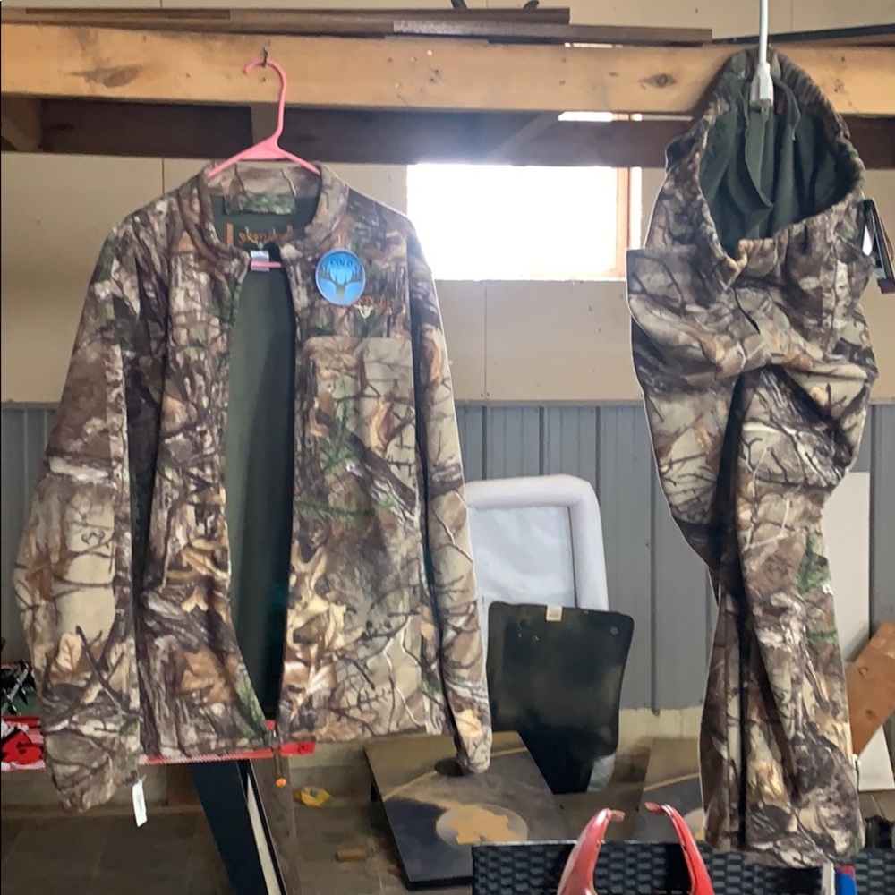 Brand New ScentLok Vortex Windproof Fleece outfit
